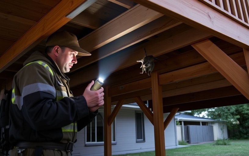 Under Deck Possum Removal in Oakleigh